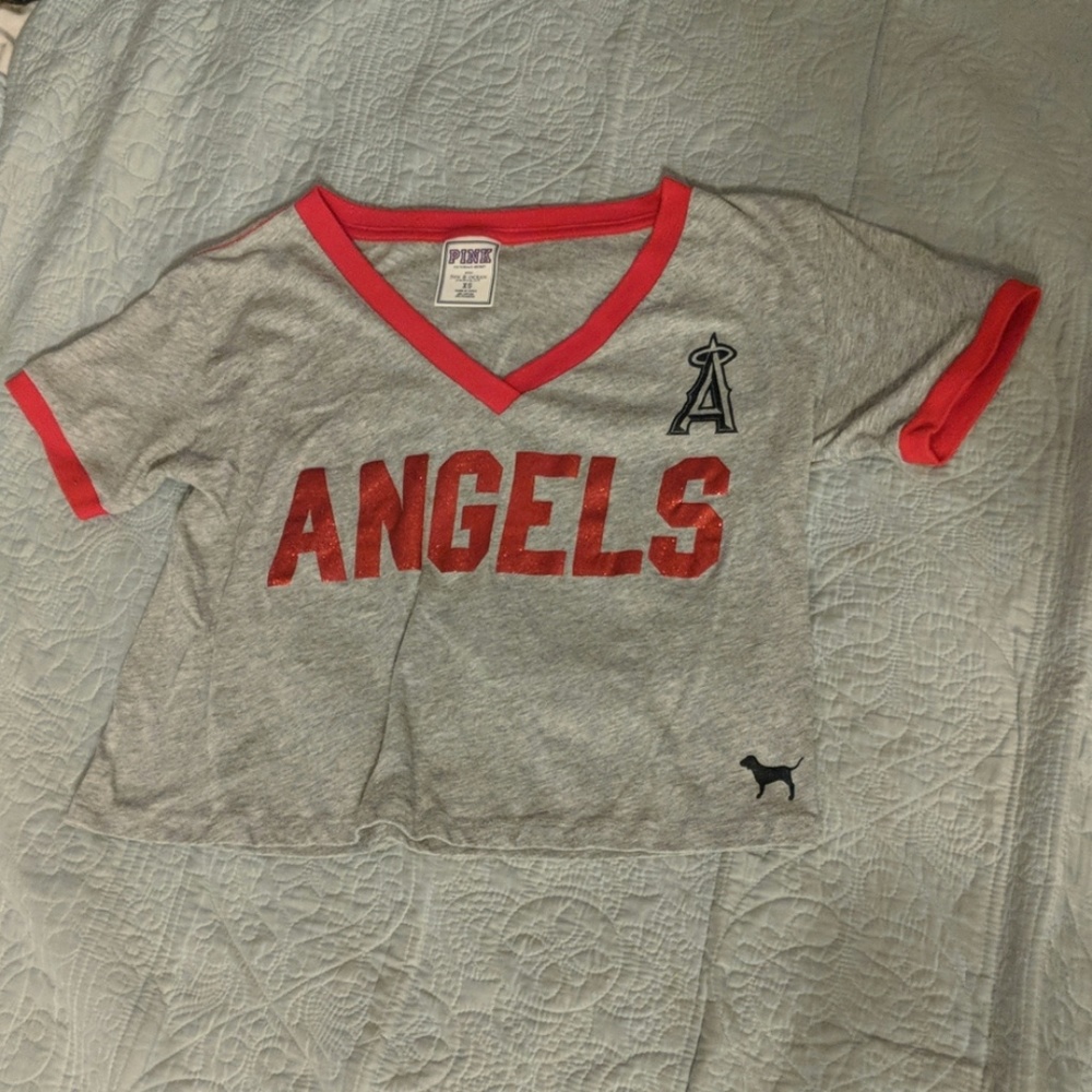Angels crop top